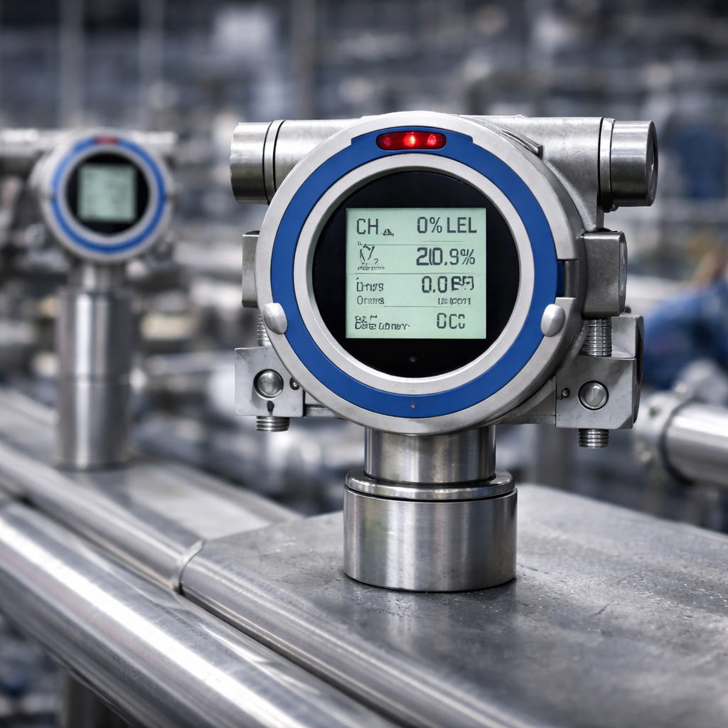 Detector de gas fijo