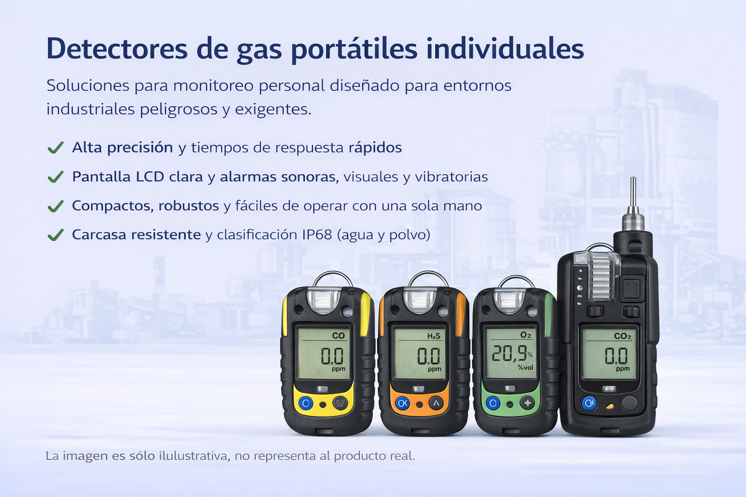 Detectores monogas